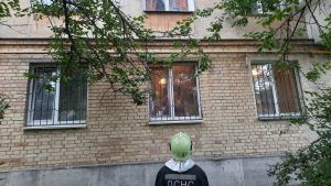 Пыталась слезть с квартиры по канату: на Киевщине ГСЧС спасали 5-летнюю девочку