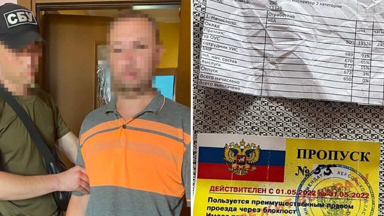 У Херсоні затримали колаборанта