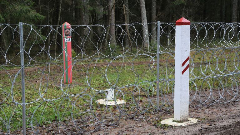 Кордон між Латвією та Білоруссю
