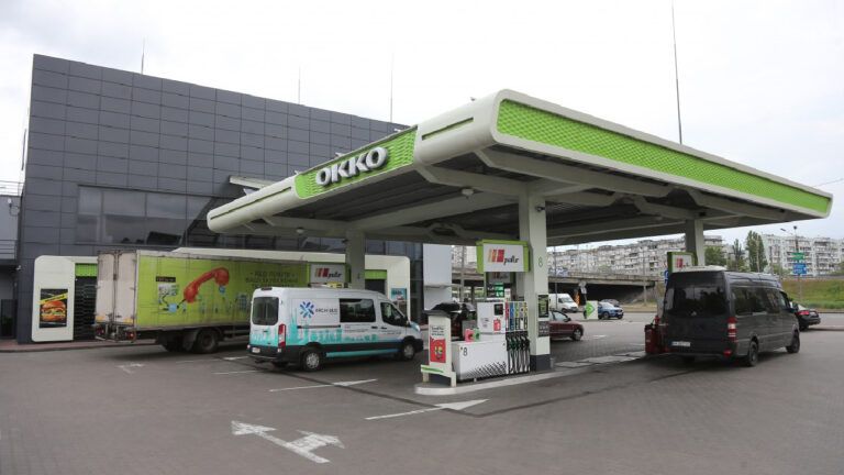 АЗС, заправка Окко