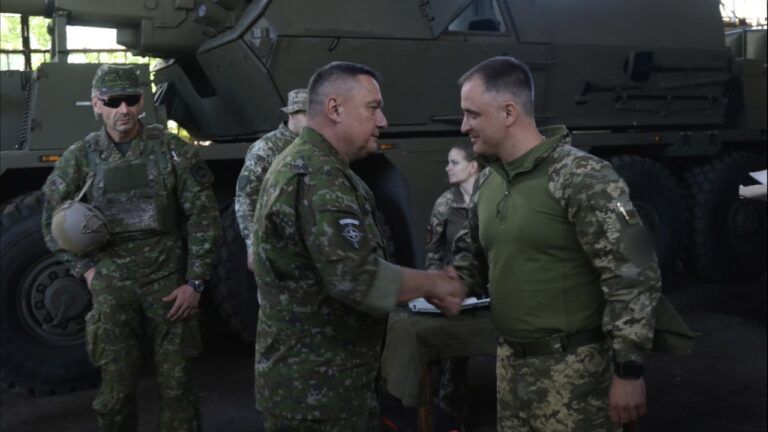 Начальник Генштабу Словаччини відвідав українських воїнів на Таврійському напрямку