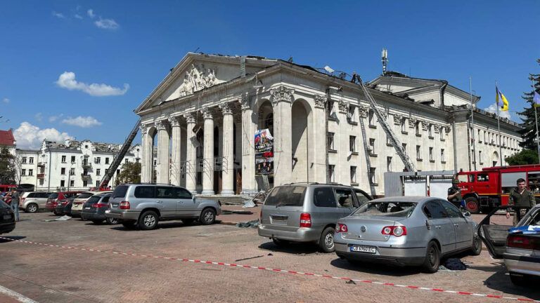 Чернігів після ракетного удару РФ 19 серпня 2023