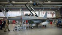 Зеленский сел в истребитель F-16 вместе с премьером Дании