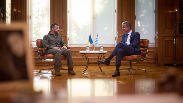 Зеленський, прем'єр Греції