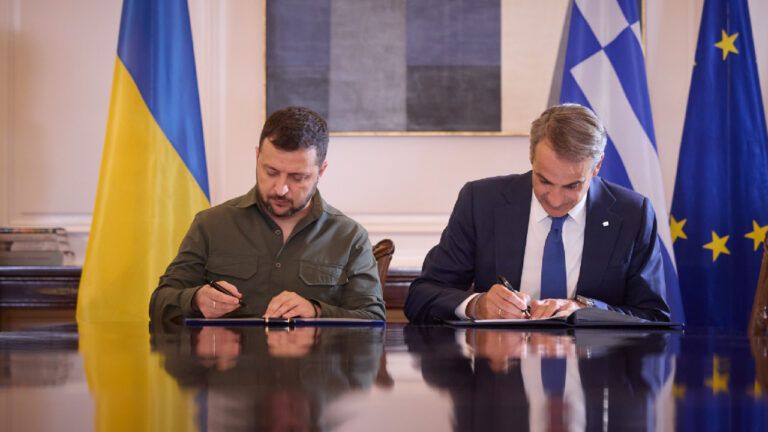 Зеленський, прем'єр Греції