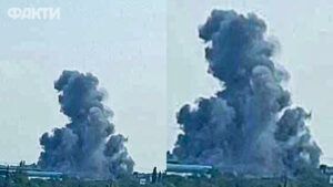 Очень громко, видно черный дым: в Каховке прогремел взрыв Взрыв в Каховке 25 августа 2023 — что известно о взрыве в Каховке