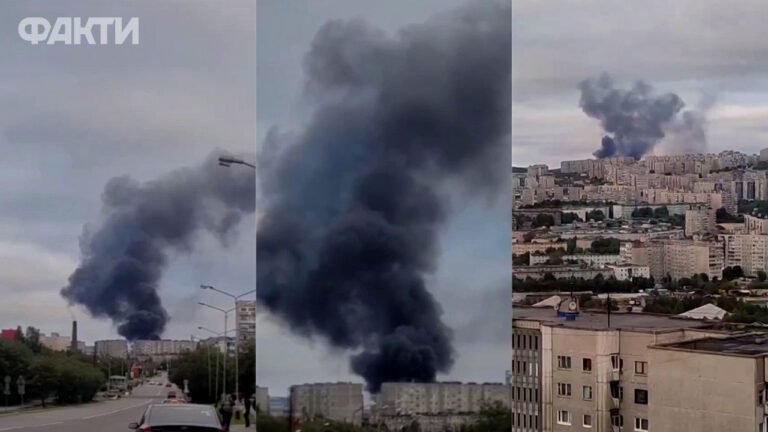Пожар в российском Мурманске в промзоне: подробности пожара