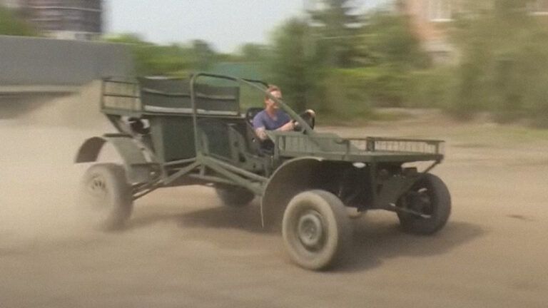 Як комар навколо слона! В Ужгороді змайстрували багі – винищувач танків