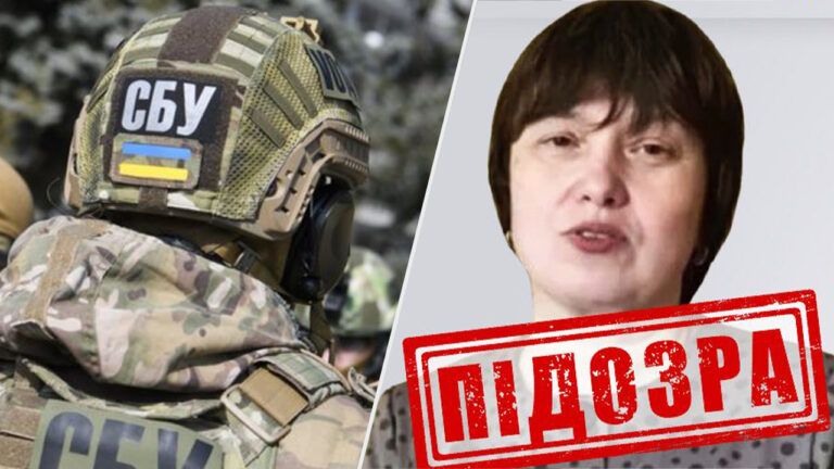 СБУ повідомила про підозру колаборантці Олені Шапуровій з Мелітополя