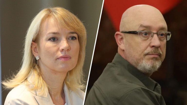 Олена Шуляк і Олексій Резніков