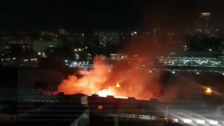 Пожежа у москві