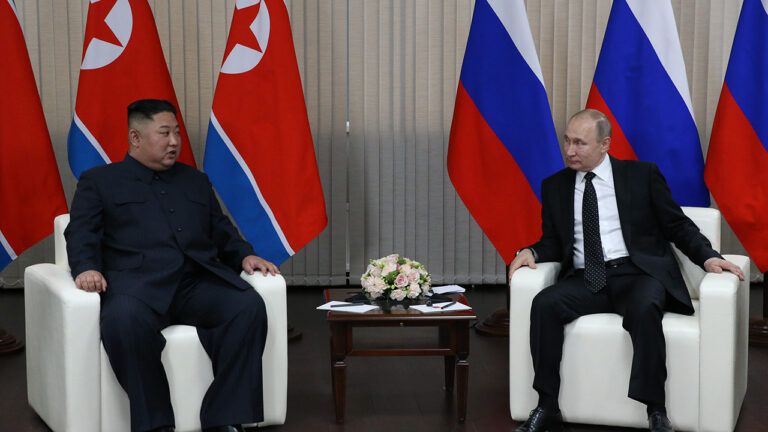 Кім Чен Ин і Путін