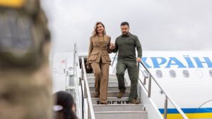 Володимир та Олена Зеленські