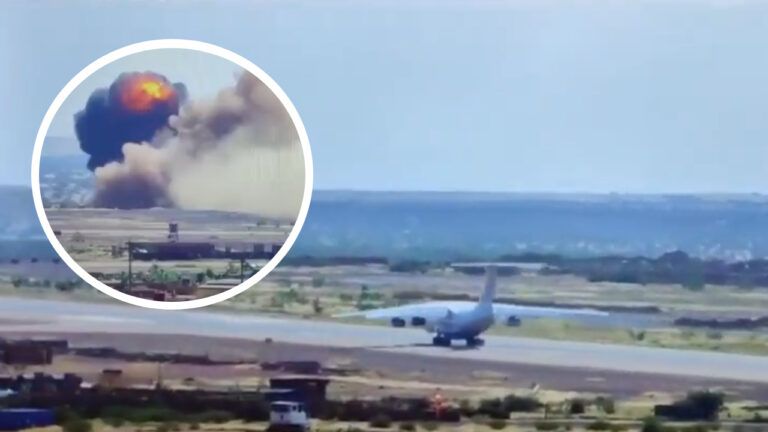 Авиакатастрофа Ил-76 в Мали: в сетях появилось видео момента взрыва
