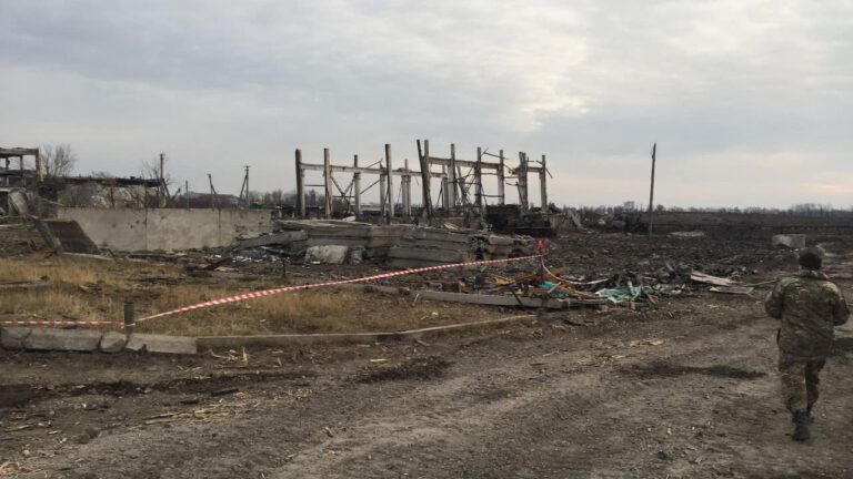 Сватове - підрив військового складу ЗСУ
