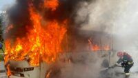 Пожежа в автобусі у Львові 5 жовтня 2023