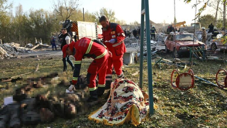 Удар по селу Гроза Харківської області 5 жовтня 2023