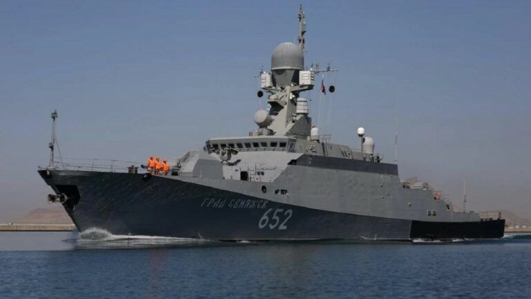 Буян М — поражен ракетный корабль Град проекта 21631