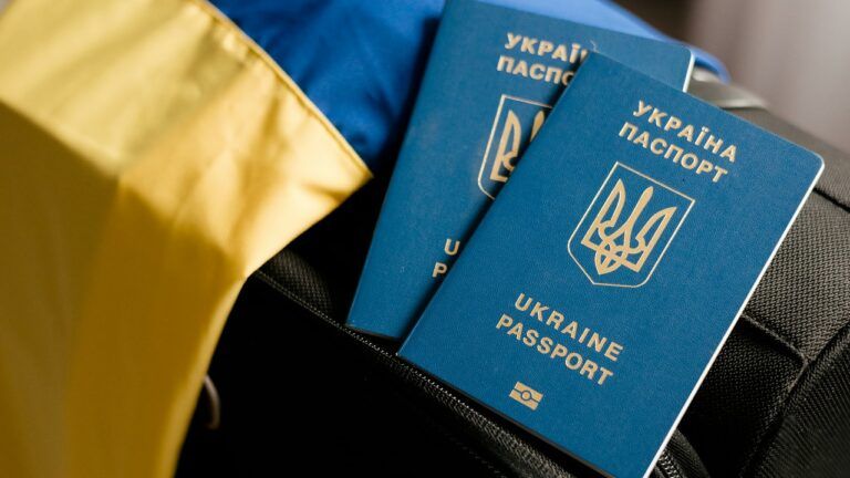 поспорт України, біженці, впо