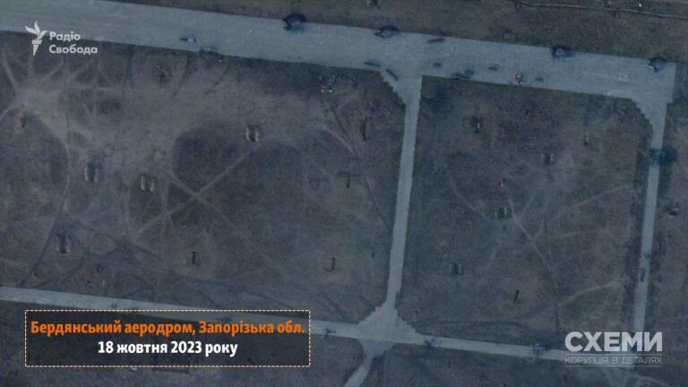 Як виглядає аеродром Бердянська після ракетних ударів ЗСУ – супутникові фото