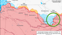 Карта бойових дій на 19 жовтня 2023