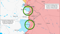 Карта бойових дій 21 жовтня 2023