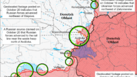 Карта бойових дій 21 жовтня 2023