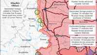 Карта бойових дій 21 жовтня 2023