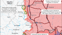 Карта бойових дій 25 жовтня 2023 Карта бойових дій 25 жовтня 2023