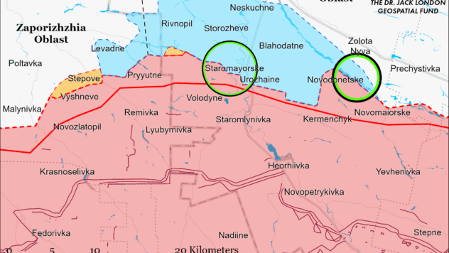 Карта бойових дій 28 жовтня 2023