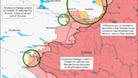 карта боїв на 3 листопада