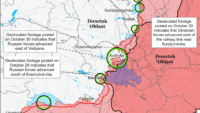 карта боїв на 3 листопада