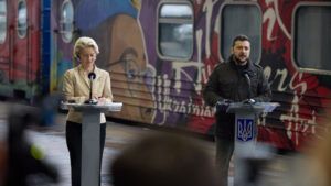Володимир Зеленський і Урсула фон лер Ляєн