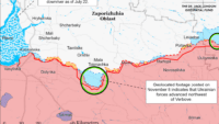 карта боїв на 10 листопада