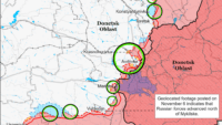 карта боїв на 11 листопада