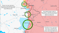 Карта бойових дій 13 листопада 2023 Карта бойових дій 13 листопада 2023