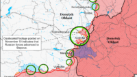 Карта бойових дій 13 листопада 2023 Карта бойових дій 13 листопада 2023