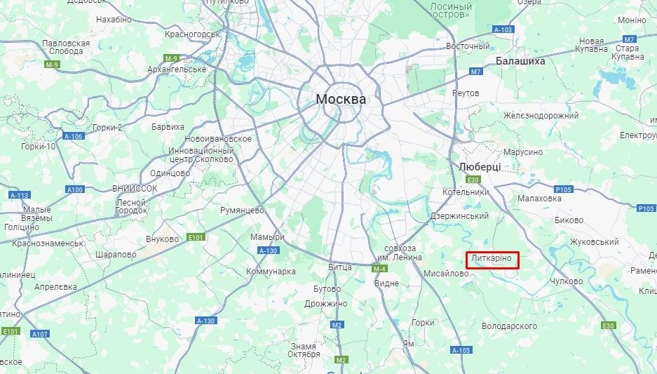 Блэкаут в РФ: в Подмосковье исчезал свет после пожара на электроподстанции Фото 1 Литкаріне Московської області РФ