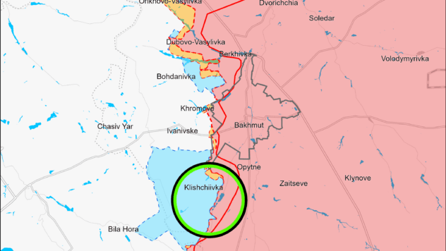 карта боїв на 24 листопада