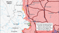 карта боїв на 24 листопада