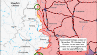 Карта бойових дій 24 листопада 2023 Карта бойових дій 24 листопада 2023