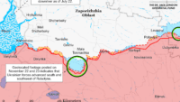 Карта бойових дій 24 листопада 2023 Карта бойових дій 24 листопада 2023
