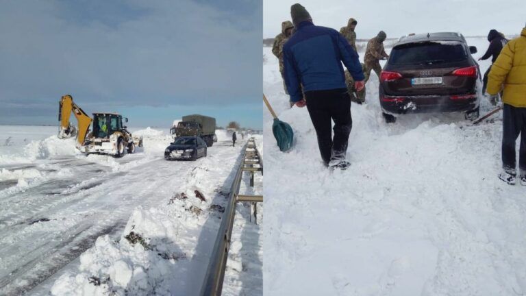 В Одесской области спасли из снежных ловушек почти 2 тыс. человек — ОВА