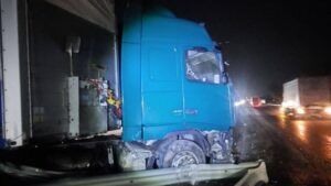 Аварія на трасі Київ - Чоп біля Гурівщини 6 грудня 2023