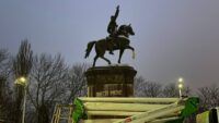 Знесення пам'ятника Щорсу