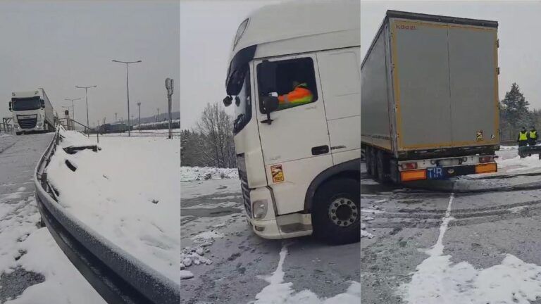 До Польщі прибула перша партія перевезених залізницею вантажівок