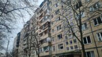 Пошкодження після обстрілу Дніпровського району Києва 13 грудня 2023