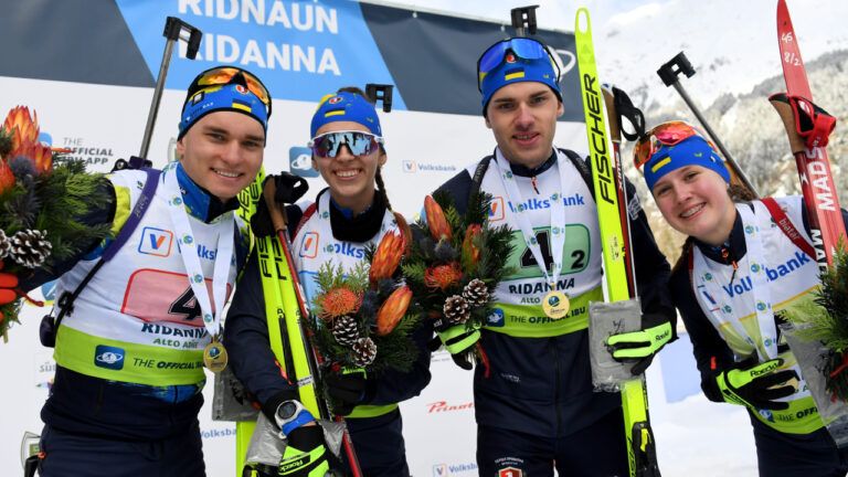 Україна виграла змішану естафету на Юніорському кубку IBU