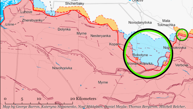 Карта бойових дій на 15 грудня 2023