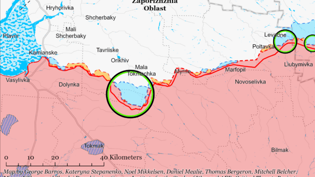 Карта бойових дій на 15 грудня 2023